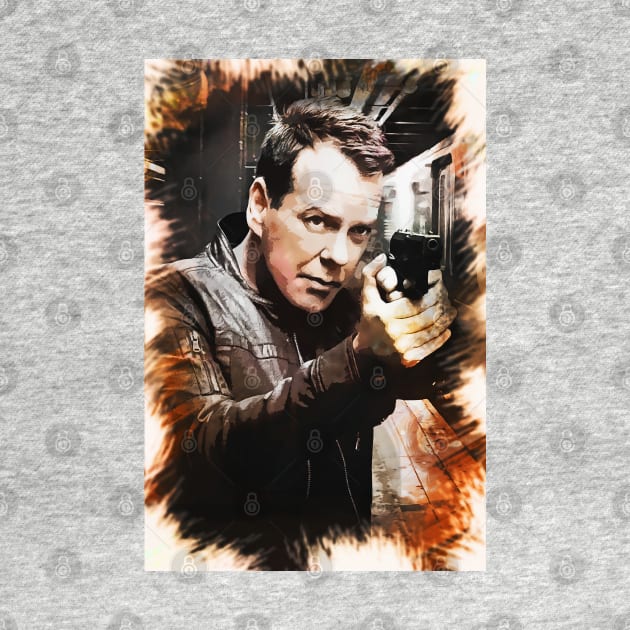 Jack Bauer Portrait by Naumovski